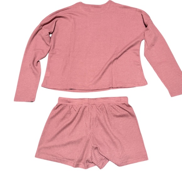 Women's Dusty Rose Lounge Set - Picture 2 of 4